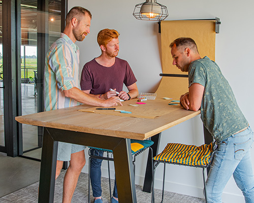 Merkmakerij - Energie door het mobiele werken